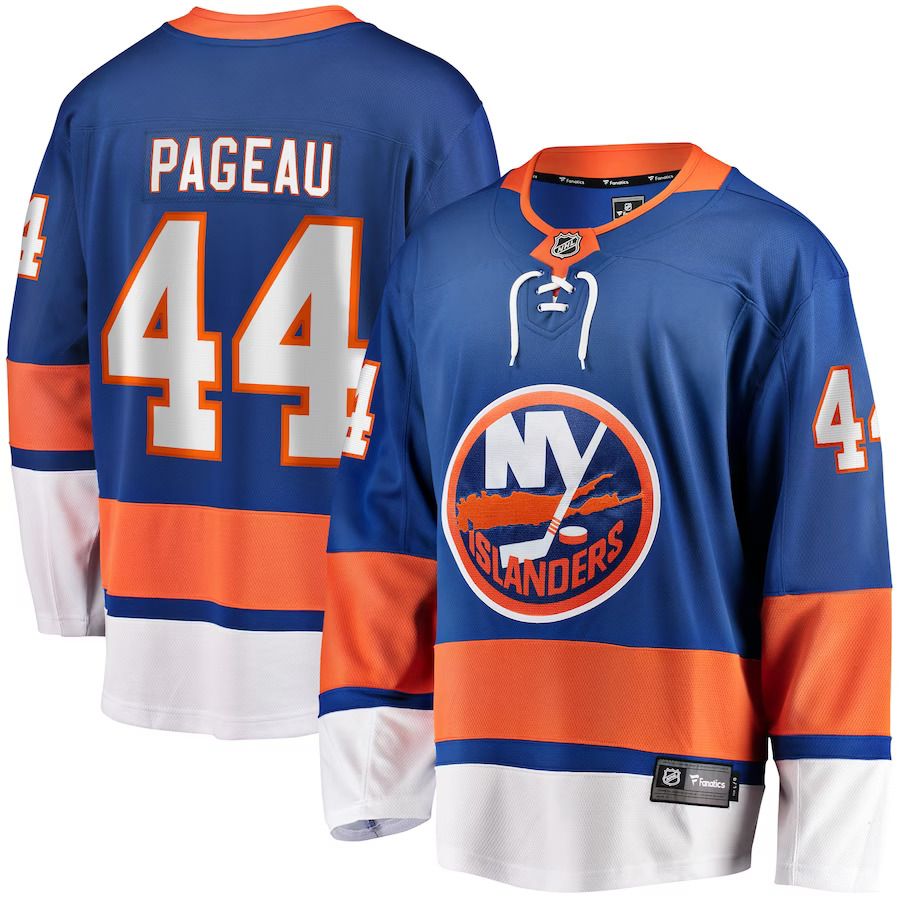Men New York Islanders #44 Jean-Gabriel Pageau Fanatics Branded Royal Home Premier Breakaway Player NHL Jersey->new york islanders->NHL Jersey